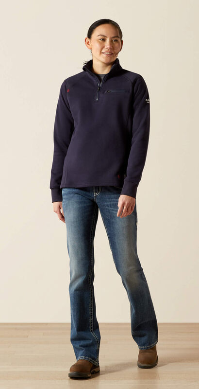 FR Rev 1/4 Zip Top Full